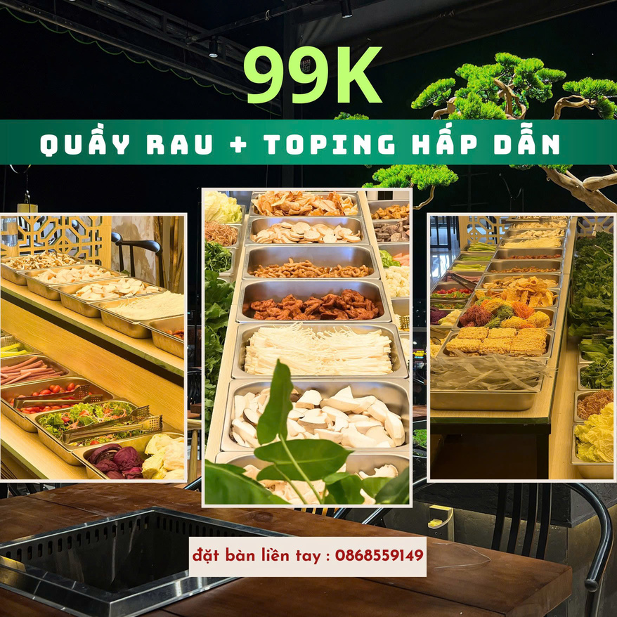 Quán Buffet Chay Hồ Chí Minh Thơm Ngon Giá Rẻ &#8211; Tuệ Tự Tâm