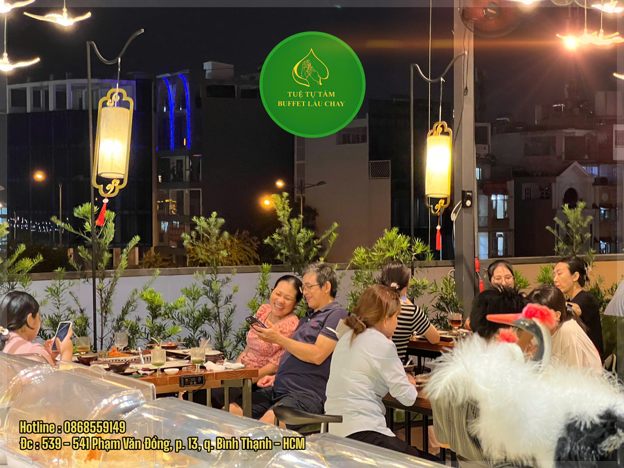 Quán Buffet Chay Hồ Chí Minh Thơm Ngon Giá Rẻ &#8211; Tuệ Tự Tâm