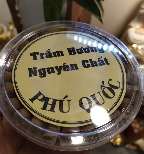 Sản phẩm Trầm Viên Phú Quốc được đóng gói theo hộp