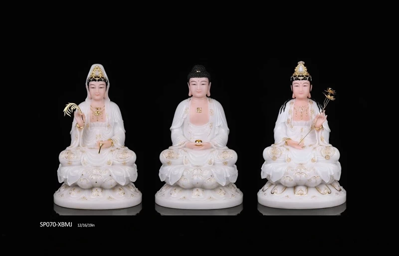 Tây Phương Tam Thánh đá trắng