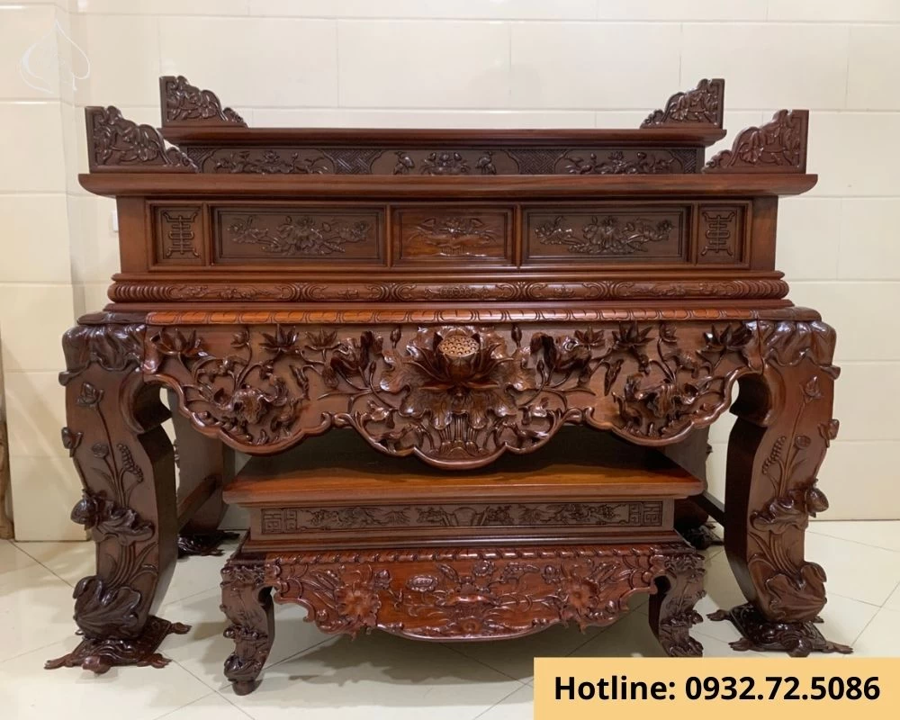 Bàn thờ 2 tầng cao cấp