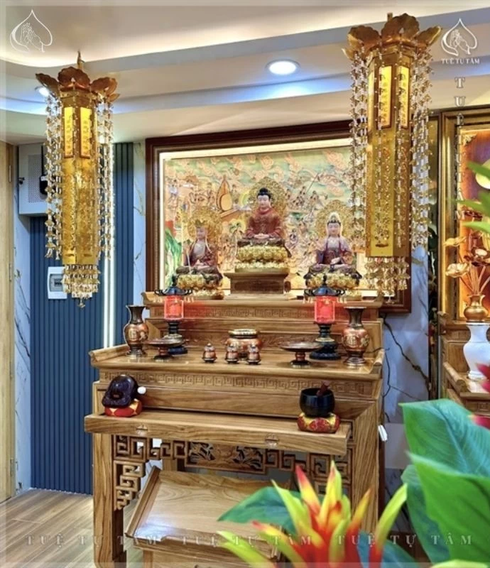 Bàn Thờ Phật sang trọng, cao cấp