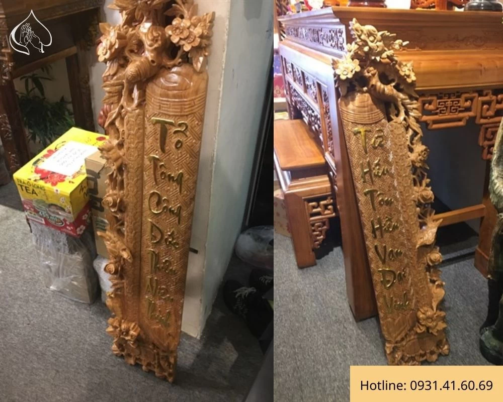 Câu đối bàn thờ gia tiên