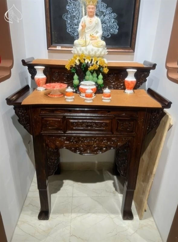 Mẫu bàn thờ 2 tầng