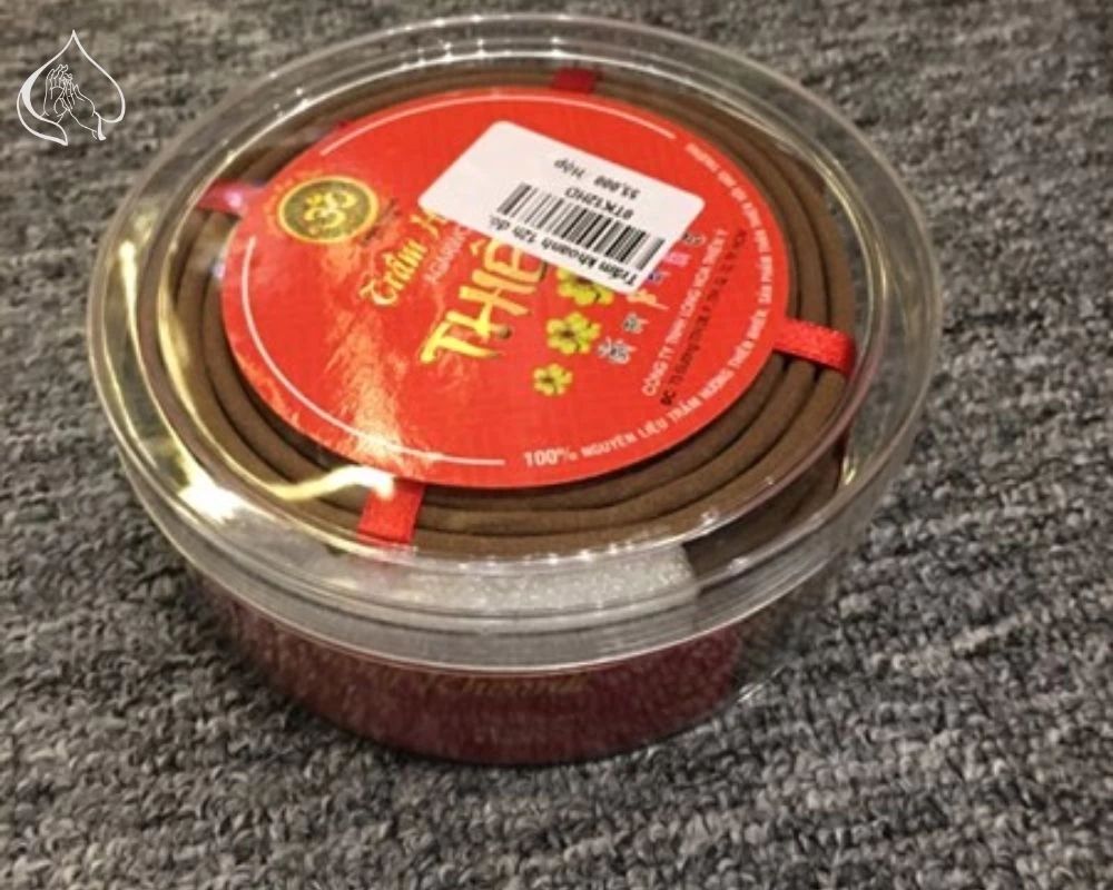 Nhang trầm khoanh thiên ý nhãn đỏ