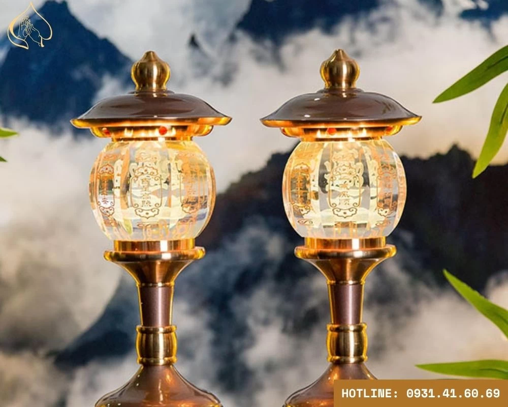 Đèn thờ Thổ Địa cao cấp