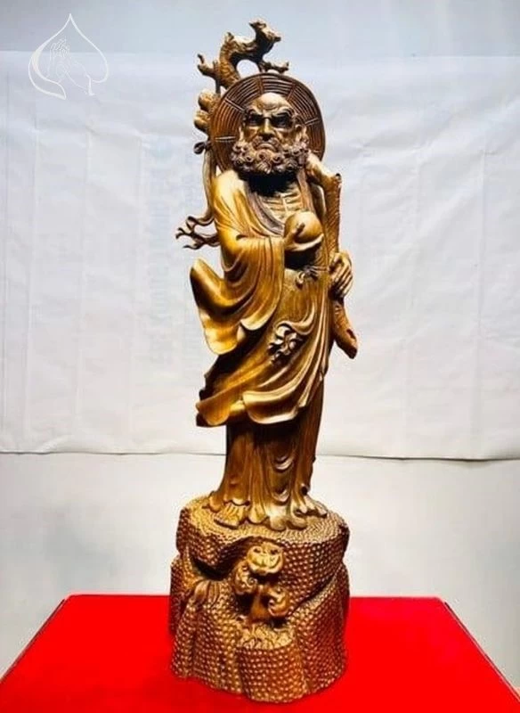 Tượng Đạt Ma khất thực