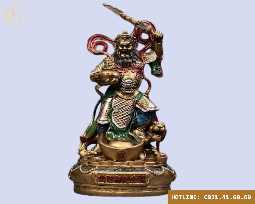 Tượng Triệu Công Minh Cưỡi Hổ