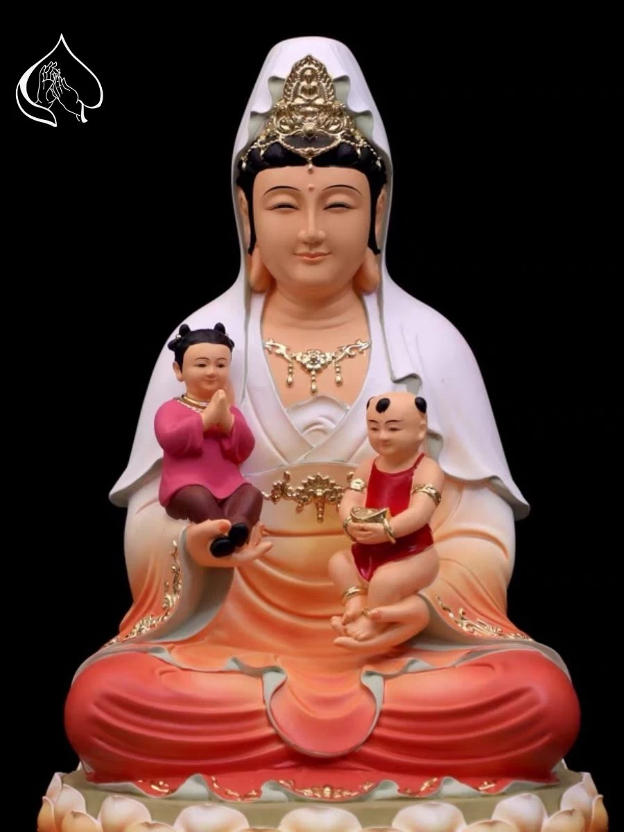 Tống Tử Quan Âm bằng bột đá