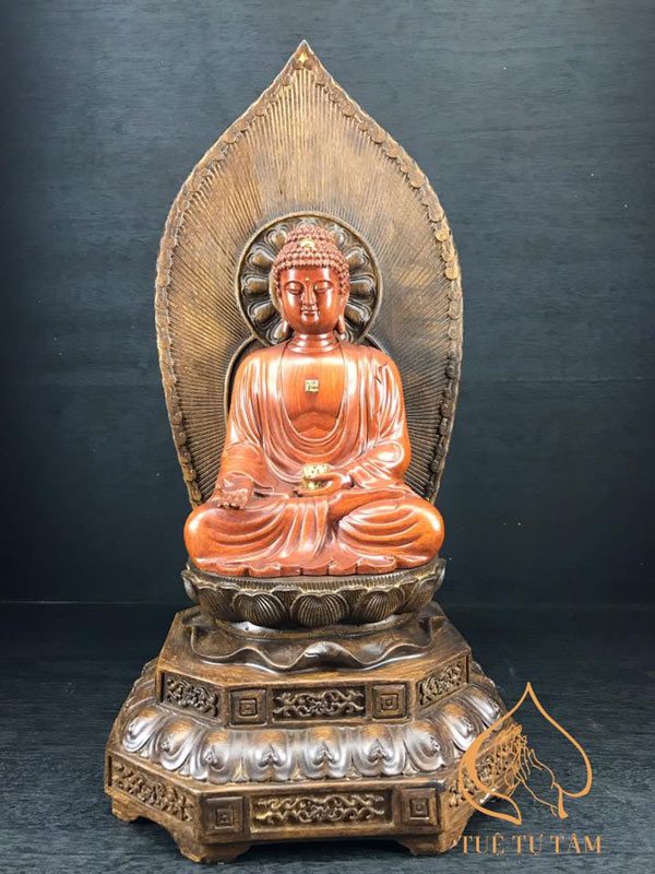 Tượng Phật A Di Đà cầu bình an, sức khỏe