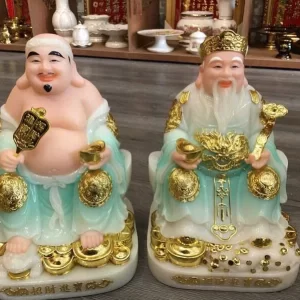 Mẫu tượng Tài Địa Xanh Kim Thiền 4402
