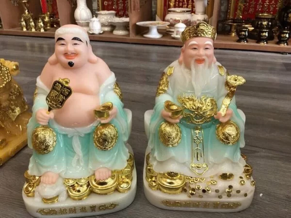 Mẫu tượng Tài Địa Xanh Kim Thiền 4402