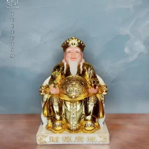 Tượng có chiều cao là 10 inch, tức là khoảng 25cm