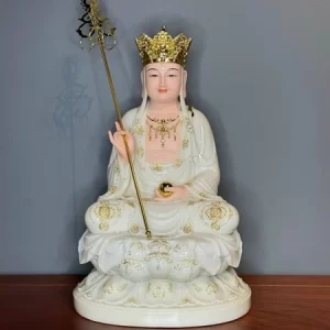 Sản phẩm Địa Tạng Đá Trắng 19in
