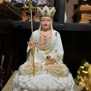 Chiều cao 48cm phù hợp đặt ở nhiều khu vực thờ cúng