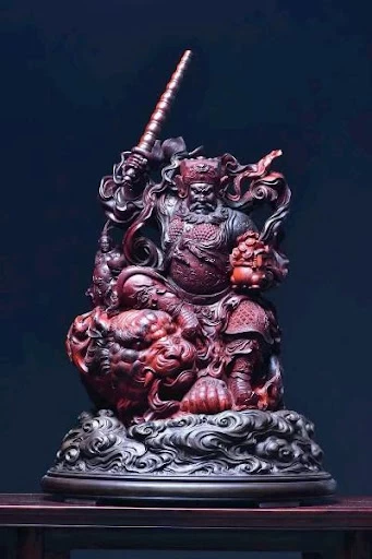 tượng triệu công minh cưỡi hổ