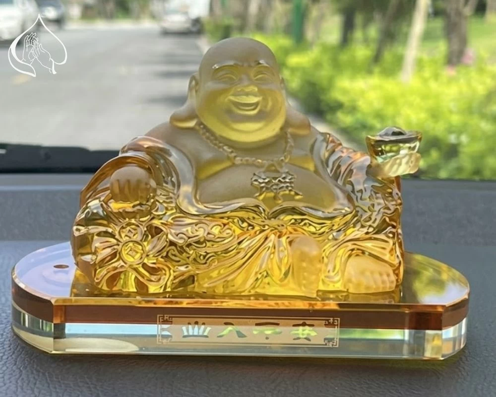 tượng phật để xe ô tô