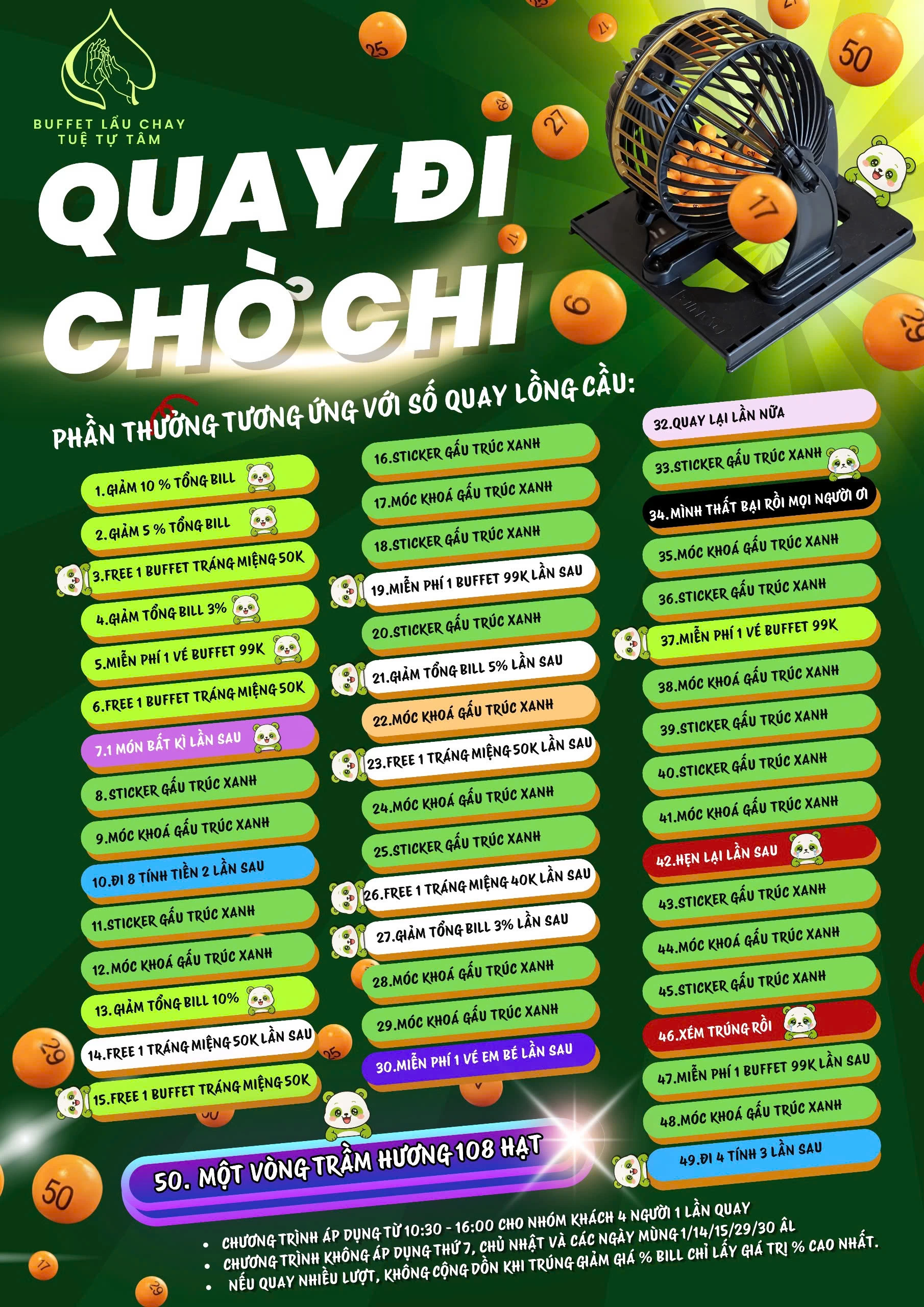 [Mini Game] Quay Đi Chờ Chi