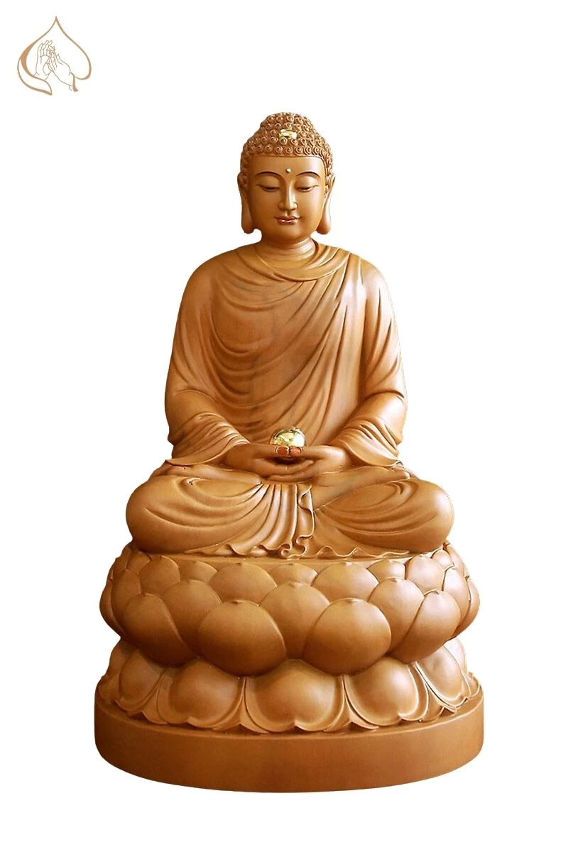 Tượng Phật Thích Ca Bằng Gỗ